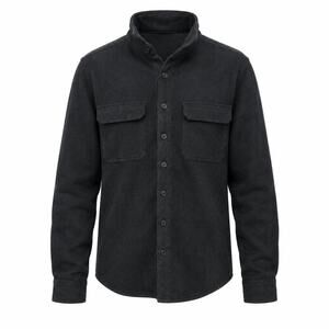 ThirtyTwo Rest Stop Fleece Shirt Jacket Mens Medium Black NWT 32 Repel DWR